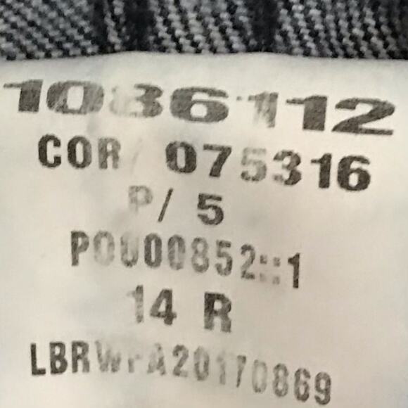 Lane Bryant Skinny Distressed Frayed Hem Jeans Size 14 Regular - Picture 7 of 8